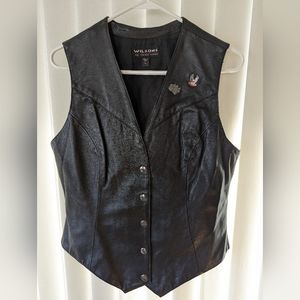 Women's Leather Vest